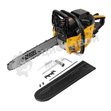 Пила цепная бензиновая Denzel DGS-4516 шина 40 см, 45 см 3, 3,0 л.с., шаг 3/8, паз 1,3 мм, 57 зв