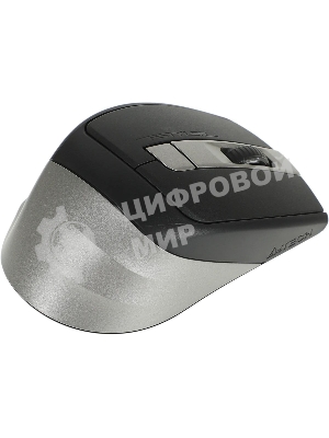 Мышь беспроводная A4Tech Fstyler FB35C серый/черный, 2000 dpi, радиоканал, Bluetooth, USB, кнопки - 6