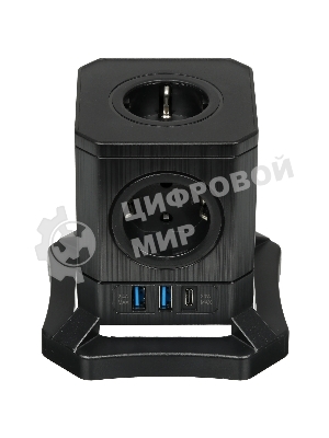 Сетевой фильтр HARPER UCH-730 Black PD3.0