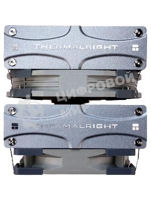Устройство охлаждения(кулер) Thermalright Frost Commander 140, Soc-AM5/AM4/1151/1200/2066/2011/1700 серый 4-pin 29.6dB Al+Cu 1000gr Ret (FC-140)