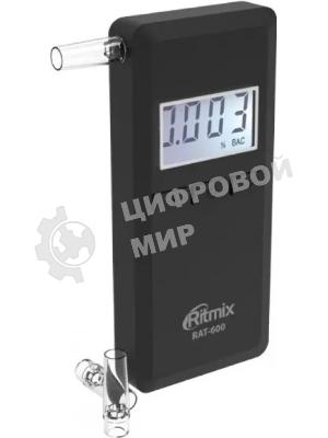 Алкотестер Ritmix RAT-600 черный