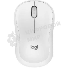 Мышь беспроводная Logitech M240 SILENT белый, 4000 dpi, Bluetooth, кнопки - 3