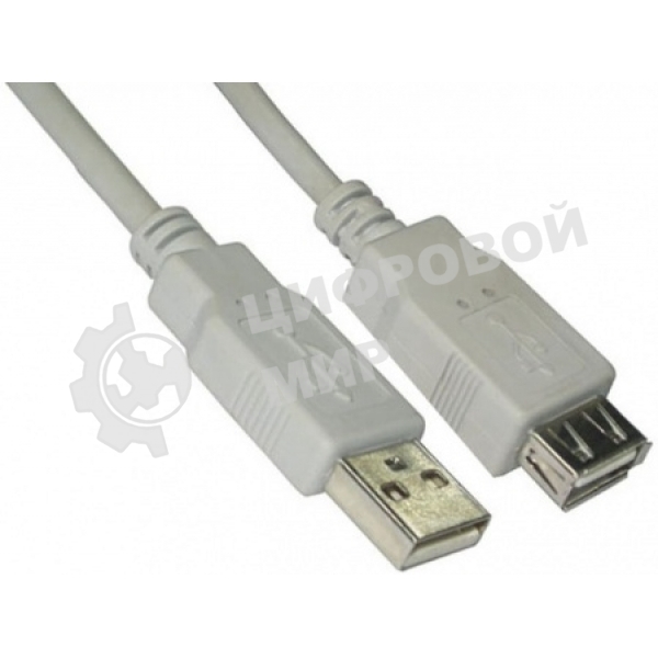 Кабель удлинитель 5bites UC5011-050C USB2.0, AM/AF, 5м.