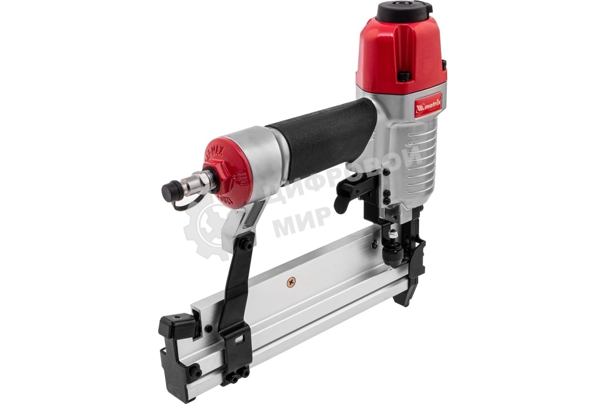 Нейлер-степлер Matrix пнев. 2 в 1, с рег. глуб., гвозди 18GA, скобы 18GA
