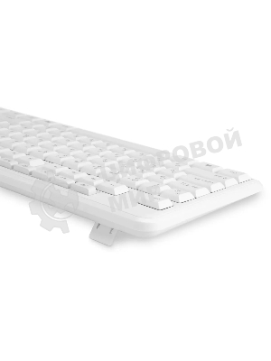 Клавиатура Oklick 305M проводная, USB Type-A, белый