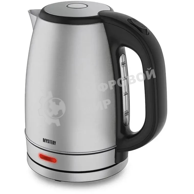 Чайник электрический MYSTERY MEK-1655 1.7 л, 1800 Вт, нержавеющая сталь