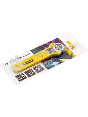 Нож роликовый Silwerhof Create, диаметр лезвия 28 мм, металл