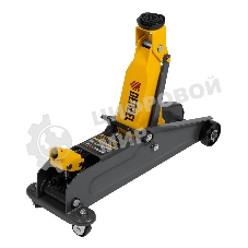 Домкрат гидравлический подкатной Denzel, 2 т, 135-385 мм