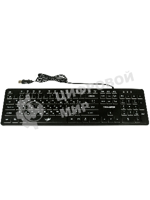 Комплект клавиатура+мышь Dialog Gan-Kata KMGK-1707U проводной, USB, 1600 DPI, чёрный