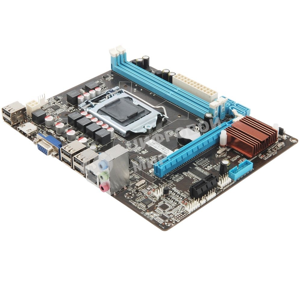 Материнская плата Esonic H55KEL WITH i5 (650), LGA 1156, Intel H55, 2xDDR3, 4xSATA, 1xPCIe 3.0 x16, 1xHDMI, 1xVGA, 6xUSB 2.0, 3x3.5 мм, 5.1, mATX