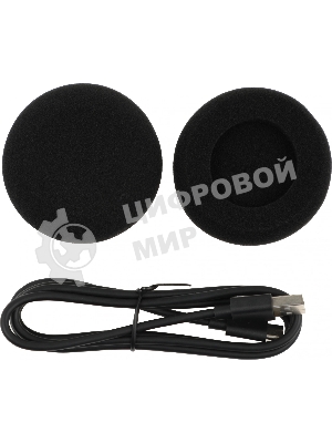 Беспроводные/проводные наушники Creative Jam V2 черный, накладные, Bluetooth + USB-C, до 22 ч