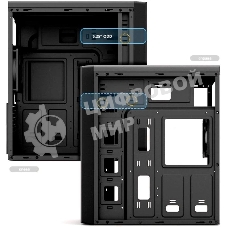 Компьютерный корпус Zalman ZM-T6 черный без БП ATX 1xUSB 2.0 1xUSB 3.0 audio bott PSU