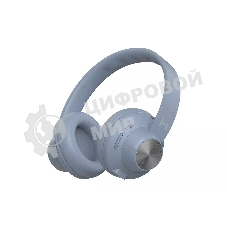 Беспроводные/проводные наушники Harper HB-412 нежно-голубой, накладные, Bluetooth + проводной, до 5 ч