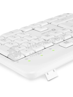 Клавиатура Oklick 305M проводная, USB Type-A, белый