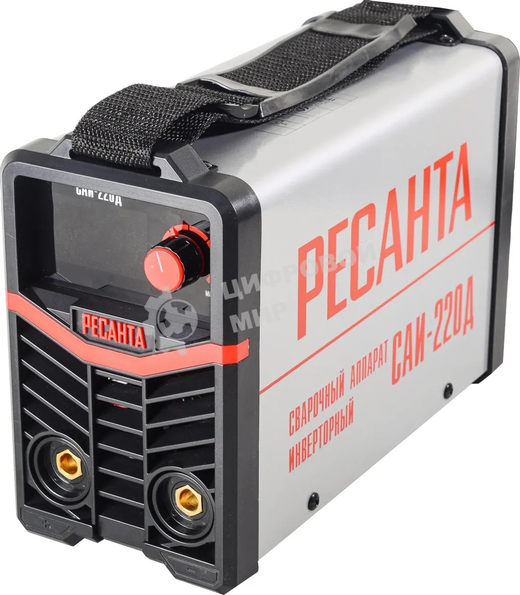 Сварочный аппарат Ресанта САИ-220Д инвертор ММА/TIG 7.8кВт