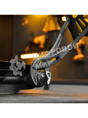 Клещи переставные Denzel обливные рукоятки, 300 мм