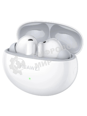 Наушники TWS Huawei FreeBuds 6i (Orca-T100) белый, внутриканальные, Bluetooth, активное шумоподавление, 8 ч