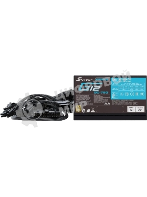 Блок питания Seasonic ATX 750W G12 GC-750 80 PLUS gold (20+4pin) APFC 120мм fan 6xSATA RTL