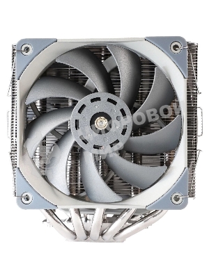 Устройство охлаждения(кулер) Thermalright Frost Commander 140, Soc-AM5/AM4/1151/1200/2066/2011/1700 серый 4-pin 29.6dB Al+Cu 1000gr Ret (FC-140)