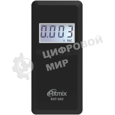 Алкотестер Ritmix RAT-600 черный