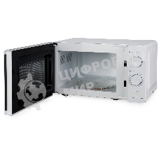 Микроволновая печь Hyundai HYM-M2009 белый, 20 л, 700 Вт, переключатели - поворотный механизм