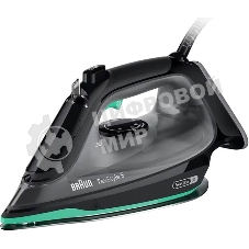 Утюг Braun SI5277GR зеленый/черный, 2700 Вт, 50 г/мин, 220 г/мин, 300 мл