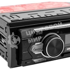 Автомагнитола ACV ADX-905BM, 1 DIN, Bluetooth, USB Type-A, AUX, пульт ДУ