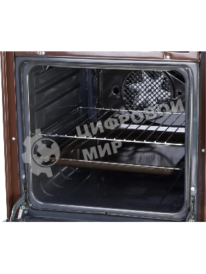 Плита электрическая Лысьва EF4006MK00 коричневый, конфорок 4 электрических, духовка 57 л, 50 см x 84 см x 60 см (без крышки)