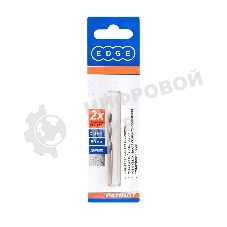 Сверло EDGE by PATRIOT по дереву спиральное 3 мм, W-образная заточка, 1 шт в блистере