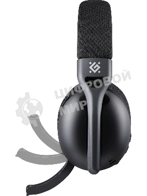 Гарнитура Defender Triple чёрный, беспроводная + проводная, Bluetooth, USB / USB-C, до 48 ч