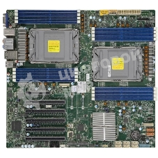Материнская плата серверная Supermicro MBD-X12DAI-N6, 2xLGA 4189, Intel C621A, 16xDDR4, 8xSATA, 6xPCIe 4.0 x16, 1xPCIe 4.0 x8, 2xM.2, 2x1Gb LAN, 6xUSB 3.2 Gen 1, 2xUSB 3.2 Gen 2, 1xVGA, 1xCOM, 1xTPM, E-ATX
