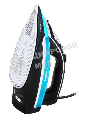 Утюг Hyundai H-SI01336 2800 Вт черный/голубой