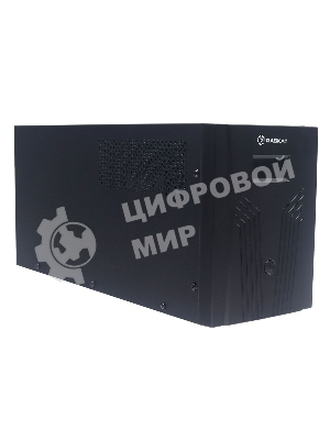 Источник бесперебойного питания (ИБП) Raskat HIL-3000VA (3000VA, 1800Вт, 8xIEC320, LCD, USB type-B, 2xRJ-45)