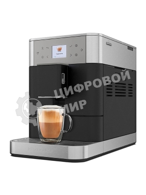 Автоматическая эспрессо-машина KitchenAid 5KES8556EBK, 2.2 л, одновременное приготовление двух чашек, 5 уровней крепости кофе, автоматическая очистка, автоматическая декальцинация, цветной дисплей, сенсорное управление, 15 рецептов, автоматическое вспенивание молока, цвет черный