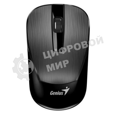 Мышь беспроводная Genius NX-7015 черный, 1200 dpi, радиоканал, USB, кнопки - 3