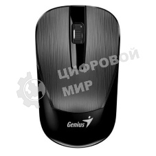 Мышь беспроводная Genius NX-7015 черный, 1200 dpi, радиоканал, USB, кнопки - 3