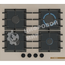 Газовая варочная панель Bosch PPP6B1J40R бежевый