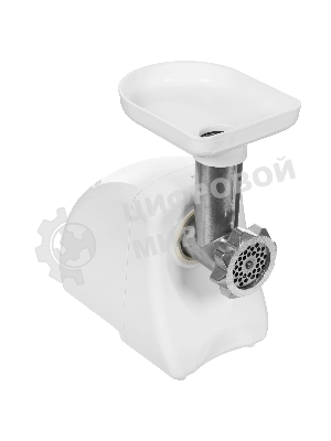 Мясорубка электрическая Ротор Экстра-Р ЭМШ 35/250-2 белый, 1500 Вт, 0.6 кг/мин, реверс, насадки - 2