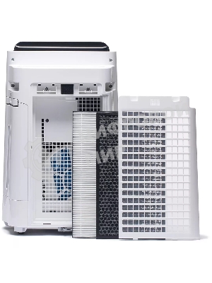 Климатический комплекс Sharp KC-D41RW/RB белый/черный, 26 м², 2.5 л, HEPA-фильтр, ионизация Plasmacluster, гигростат