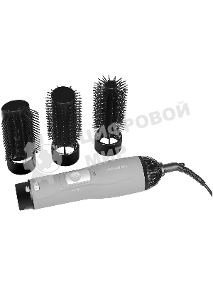 Фен-щетка Starwind SHB 6050 серый/черный, 800 Вт, 43 мм