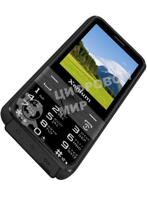 Мобильный телефон Xenium X800 черный моноблок 2Sim 2.8