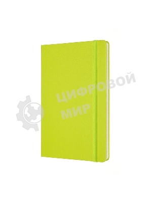Блокнот Moleskine CLASSIC QP060C2 Large 130х210 мм, 240 страниц, линейка, твердая обложка, лайм