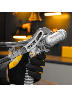 Клещи переставные Denzel обливные рукоятки, 300 мм