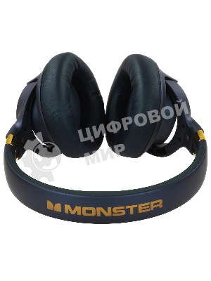 Беспроводные наушники MONSTER Persona SE ANC синий, полноразмерные, Bluetooth, активное шумоподавление, до 70 ч