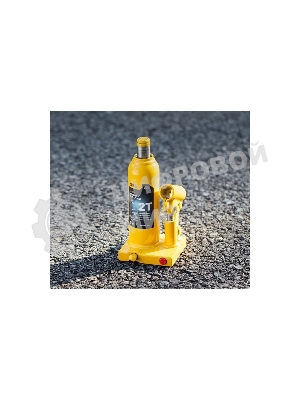 Домкрат бутылочный гидравлический Deli DQ71002 макс.грузоподъемность 2 т