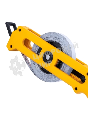 Рулетка геодезическая Denzel 20 м х 13 мм, открытый корпус, металлическая лента