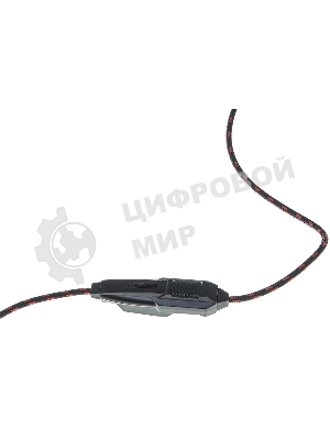 Гарнитура Oklick HS-L500G зелёный/чёрный, проводная, USB/3.5 мм