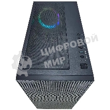 Компьютерный корпус Azza Hive черный без БП ATX 8x120мм 5x140мм 2xUSB 2.0 1xUSB 3.0 audio bott PSU