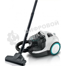Пылесос Bosch BGC21HYG1 белый, 700 Вт, уборка сухая, пылесборник контейнер, 1.4 л