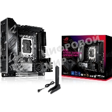 Материнская плата ASUS ROG STRIX Z890-I GAMING WIFI, LGA1851, Intel Z890, 2xDDR5, 2xSATA, 2xM.2, 1xPCI-E 5.0 x16, 1xHDMI, 2xThunderbolt 4, 1x2.5Gb LAN, 9xUSB-A, 1xUSB-C, 5.1, Mini-ITX